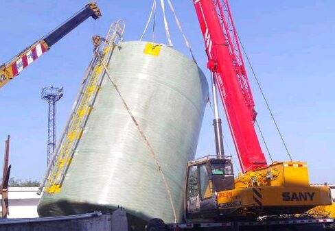 玻璃钢储罐吊装