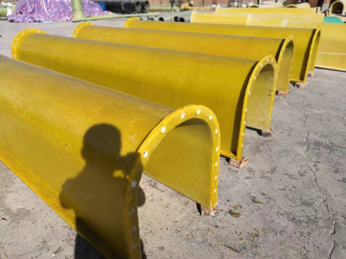 花纹玻璃钢盖板设计独特-增加装饰效果